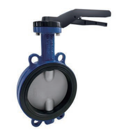 WAFER RUBBER LINED BUTTERFLY VALVE
