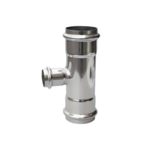 Stainless Steel Press Fittings Red.Tee