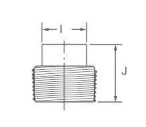 Square Plug drawing